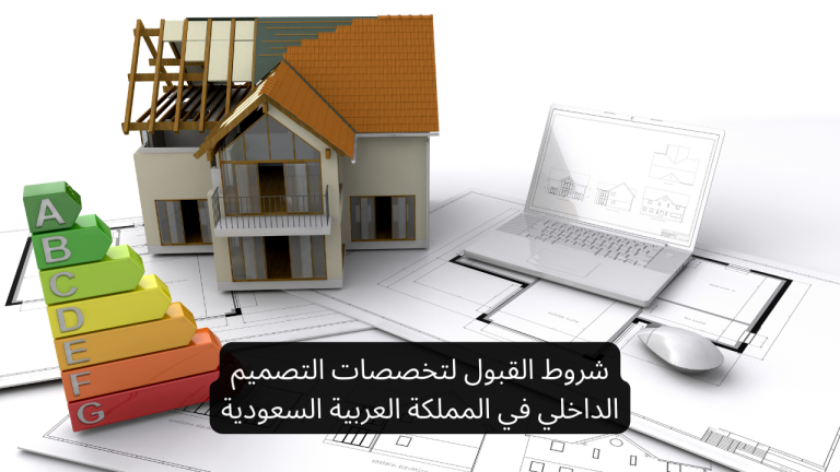 شروط القبول لتخصصات التصميم الداخلي في المملكة العربية السعودية