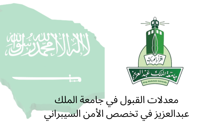معدلات القبول في جامعة الملك عبدالعزيز في تخصص الأمن السيبراني